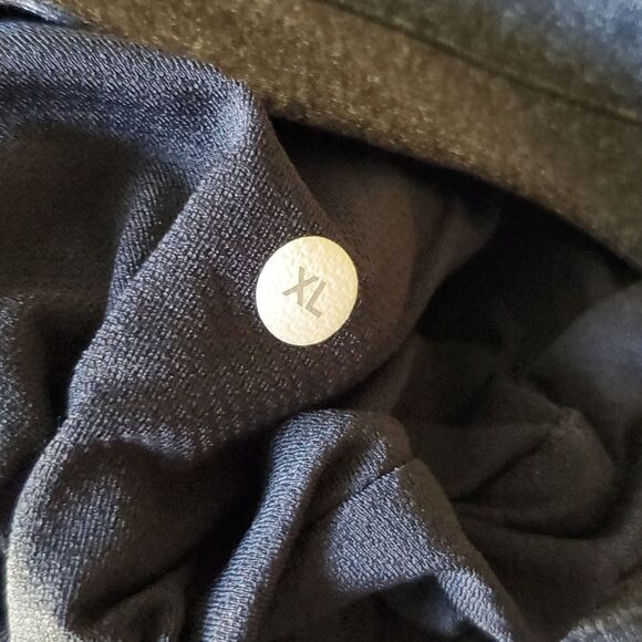 Lululemon Discipline Pull On Track Gray Straight Leg Zip Pockets Drawstring XL - Picture 9 of 14